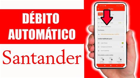 Débito Automático via Pix – Santander